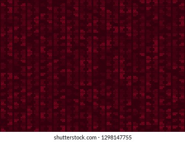 Seamless geometric pattern design illustration