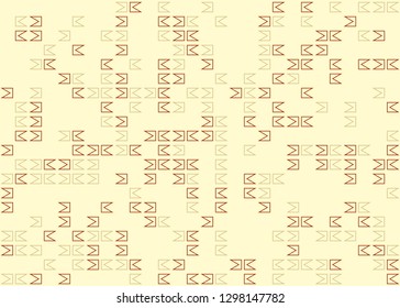 Seamless geometric pattern design illustration