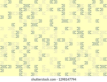 Seamless geometric pattern design illustration