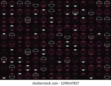 Seamless geometric pattern design illustration