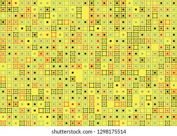 Seamless geometric pattern design illustration