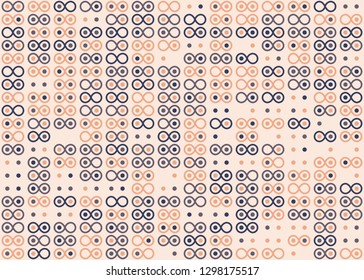 Seamless geometric pattern design illustration