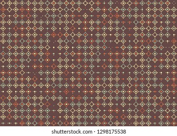 Seamless geometric pattern design illustration