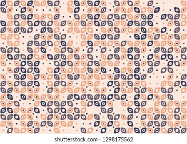 Seamless geometric pattern design illustration