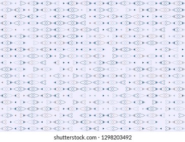 Seamless geometric pattern design illustration