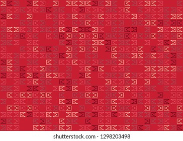 Seamless geometric pattern design illustration