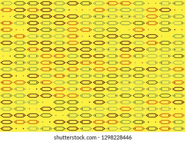 Seamless geometric pattern design illustration