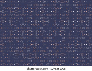 Seamless geometric pattern design illustration