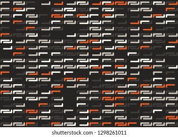 Seamless geometric pattern design illustration