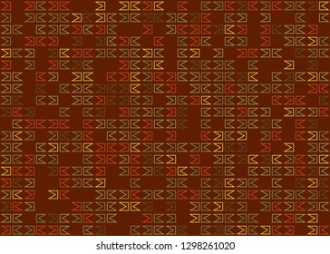 Seamless geometric pattern design illustration