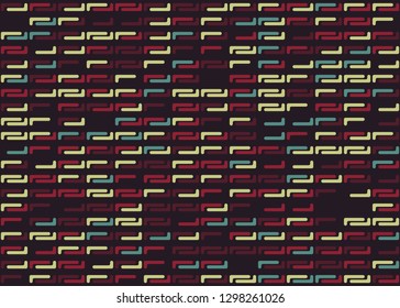 Seamless geometric pattern design illustration