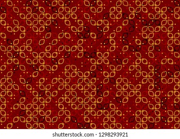 Seamless geometric pattern design illustration