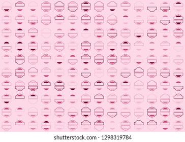 Seamless geometric pattern design illustration