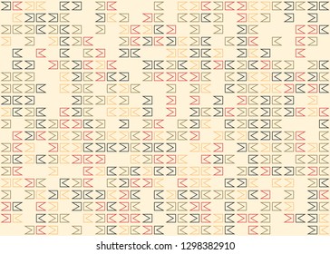 Seamless geometric pattern design illustration