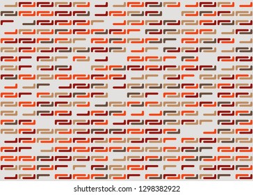 Seamless geometric pattern design illustration