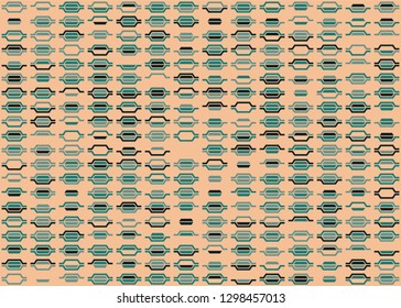 Seamless geometric pattern design illustration