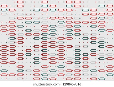 Seamless geometric pattern design illustration