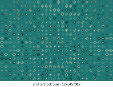 Seamless geometric pattern design illustration