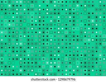 Seamless geometric pattern design illustration