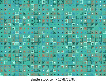 Seamless geometric pattern design illustration
