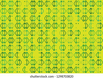 Seamless geometric pattern design illustration