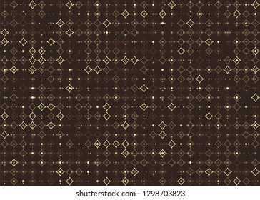 Seamless geometric pattern design illustration