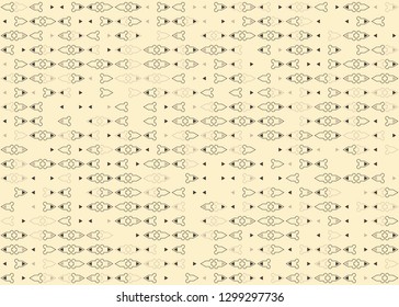 Seamless geometric pattern design illustration