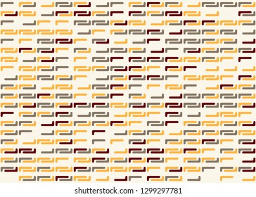 Seamless geometric pattern design illustration