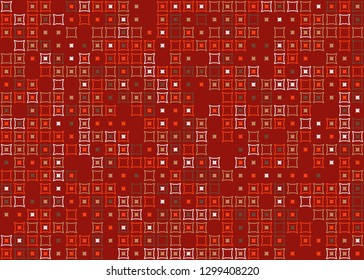 Seamless geometric pattern design illustration