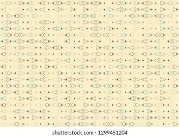 Seamless geometric pattern design illustration