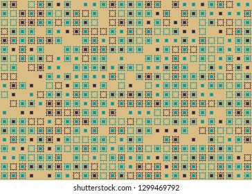 Seamless geometric pattern design illustration