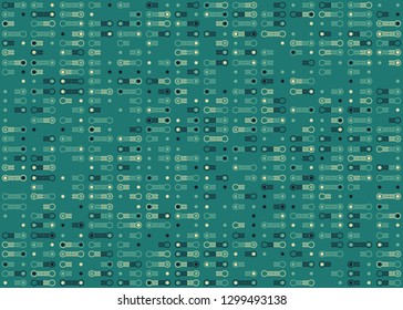 Seamless geometric pattern design illustration