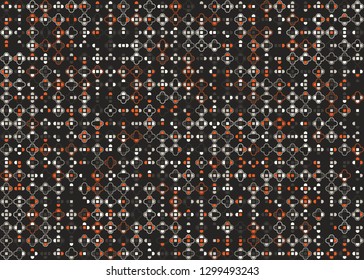 Seamless geometric pattern design illustration