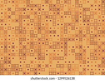 Seamless geometric pattern design illustration