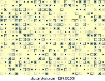 Seamless geometric pattern design illustration