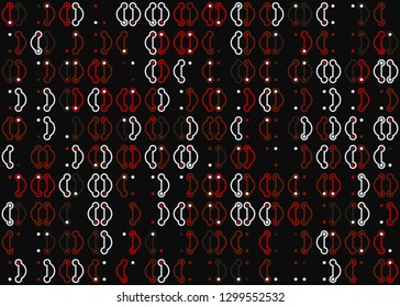 Seamless geometric pattern design illustration