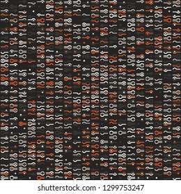 Seamless geometric pattern design illustration