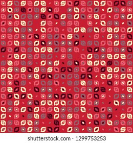 Seamless geometric pattern design illustration