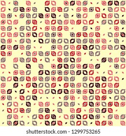 Seamless geometric pattern design illustration