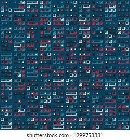 Seamless geometric pattern design illustration