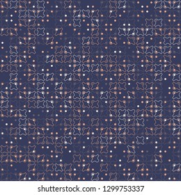 Seamless geometric pattern design illustration