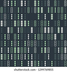 Seamless geometric pattern design illustration