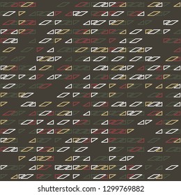 Seamless geometric pattern design illustration