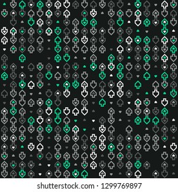 Seamless geometric pattern design illustration