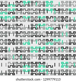Seamless geometric pattern design illustration