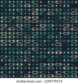 Seamless geometric pattern design illustration