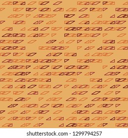 Seamless geometric pattern design illustration