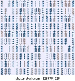 Seamless geometric pattern design illustration