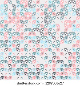 Seamless geometric pattern design illustration