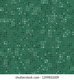 Seamless geometric pattern design illustration